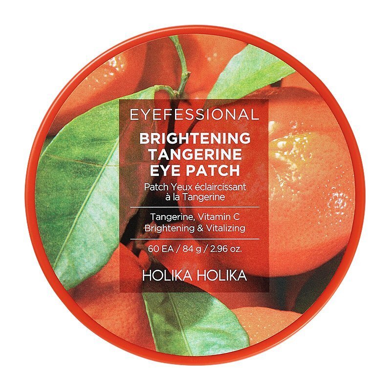 Holika Holika Eyefessional Brightening Tangerine Eye Patch – šviesinamosios paakių kaukės